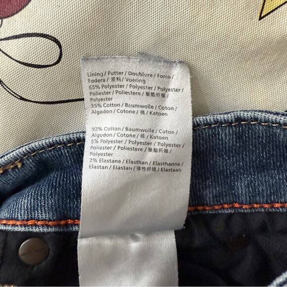 D-ID Brand Women's Skinny Classic Jeans y2k Size 24 x 26 - Picture 6 of 6